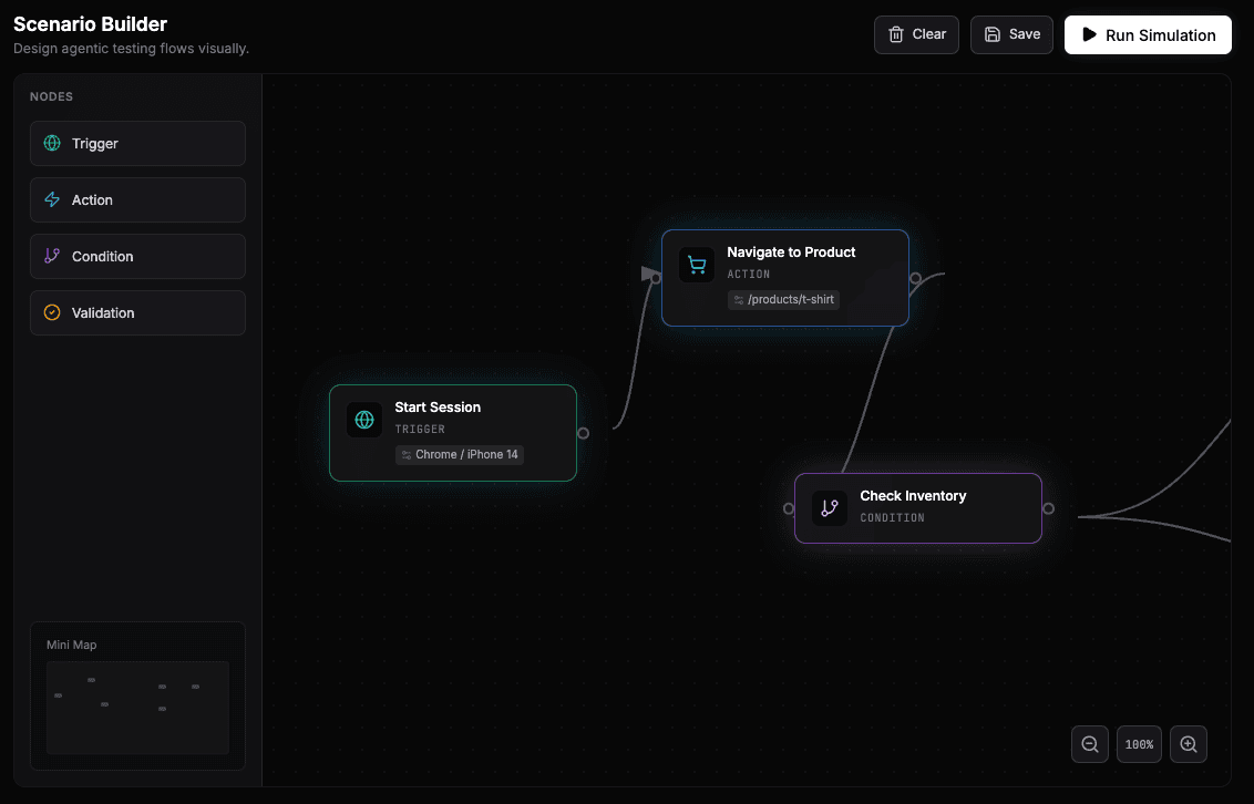Custom Scenario Builder